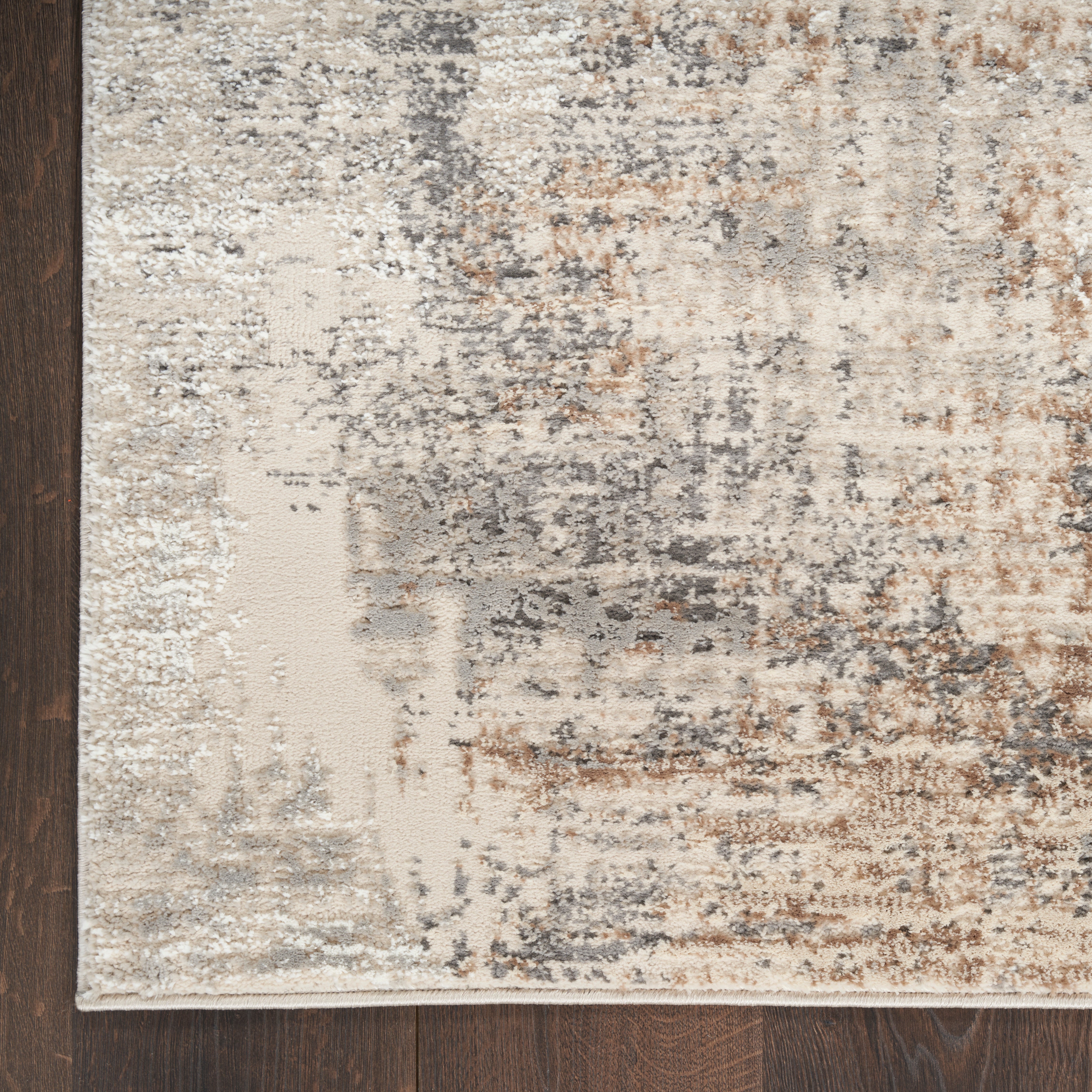 Nourison Sustainable Trends SUT04 Beige/Grey Large Rectangle Rug